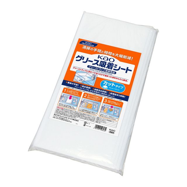 Ｋａｏ　グリース吸着シート　カットタイプ　５枚