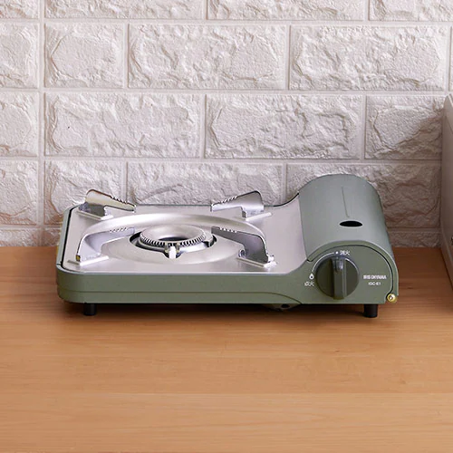 カセットコンロスリム　オリーブグリーン　ＩＧＣーＥ１ーＧ