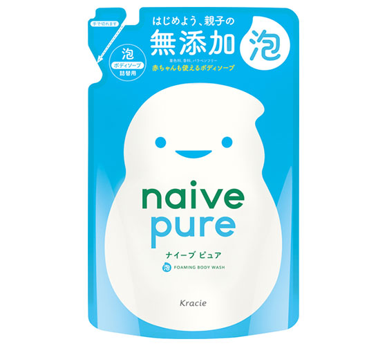 ナイーブピュア 泡ボディソープ 詰替用 450mL
