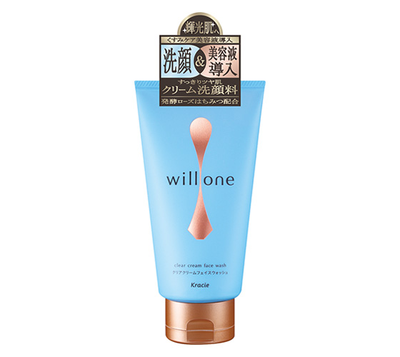 willone クリアクリームフェイスウォッシュ 120g
