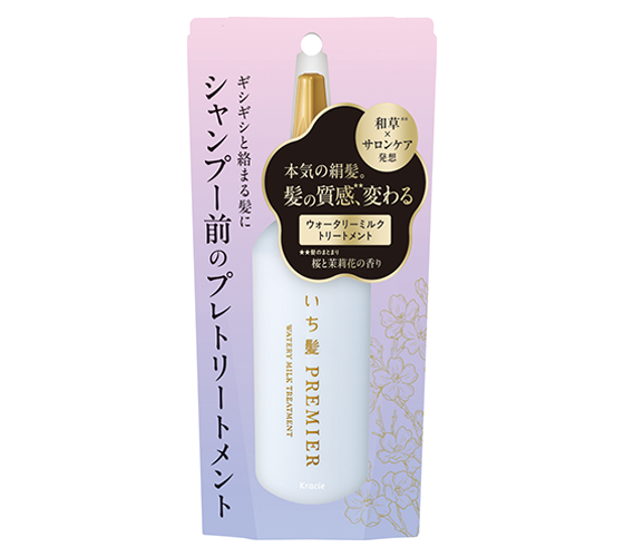 いち髪 PREMIER ウォータリーミルクトリートメント 200g