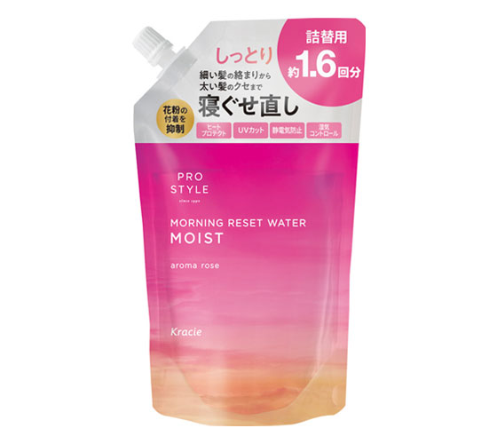 プロスタイル モーニングリセットウォーター アロマローズの香り 詰替用 450mL