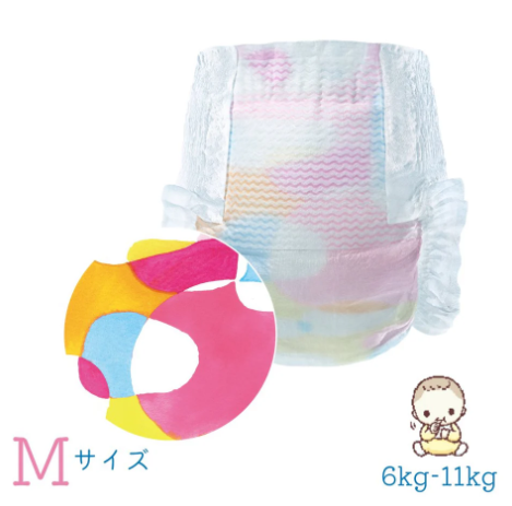 Ｍｉｒａｆｅｅｌ　ミラフィール　紙おむつ　Ｍサイズ　４４枚