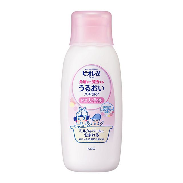 ビオレｕ　角層まで浸透　バスミルク　パウダリ本体
