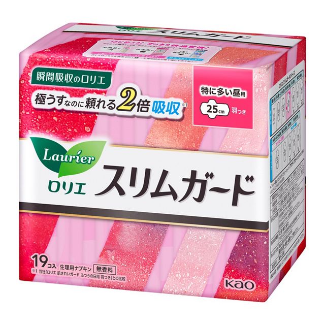 ロリエスリムガード　特に多い昼用１９コ入