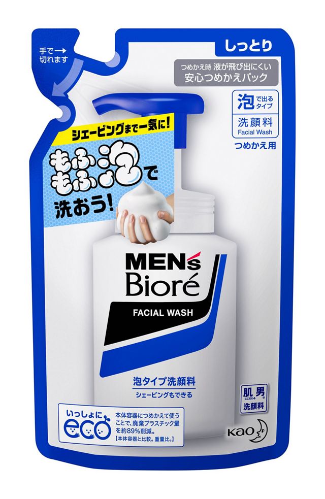 メンズビオレ　泡タイプ洗顔　つめかえ用