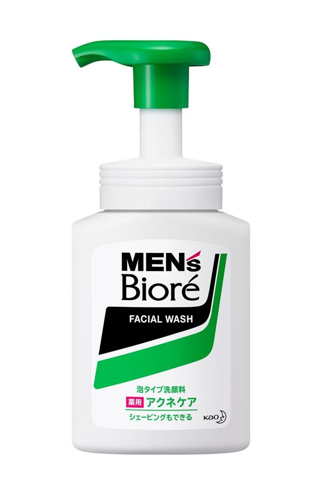 メンズビオレ　泡タイプ薬用アクネケア洗顔　本体