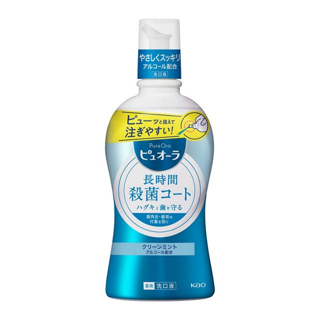 薬用ピュオーラ　洗口液　クリーンミント　４２０ｍｌ