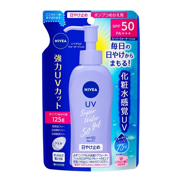 ニベアＵＶ　ウォータージェル　ＳＰＦ５０　詰替え