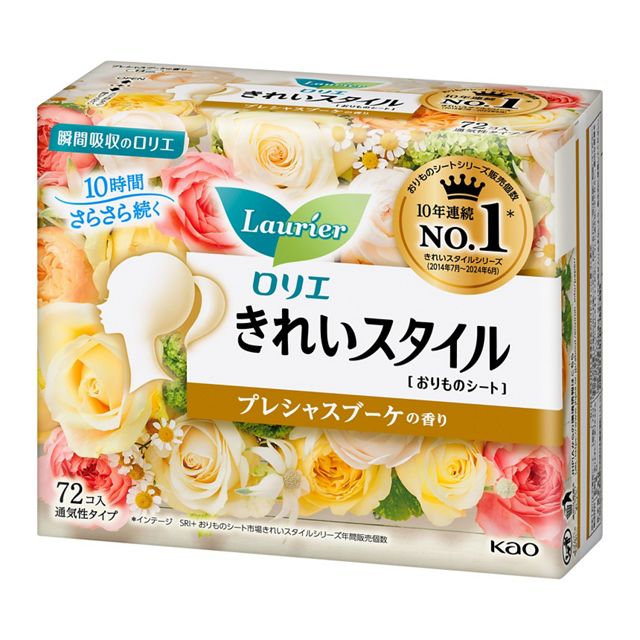 ロリエ　きれいスタイル　プレシャスブーケ７２コ入