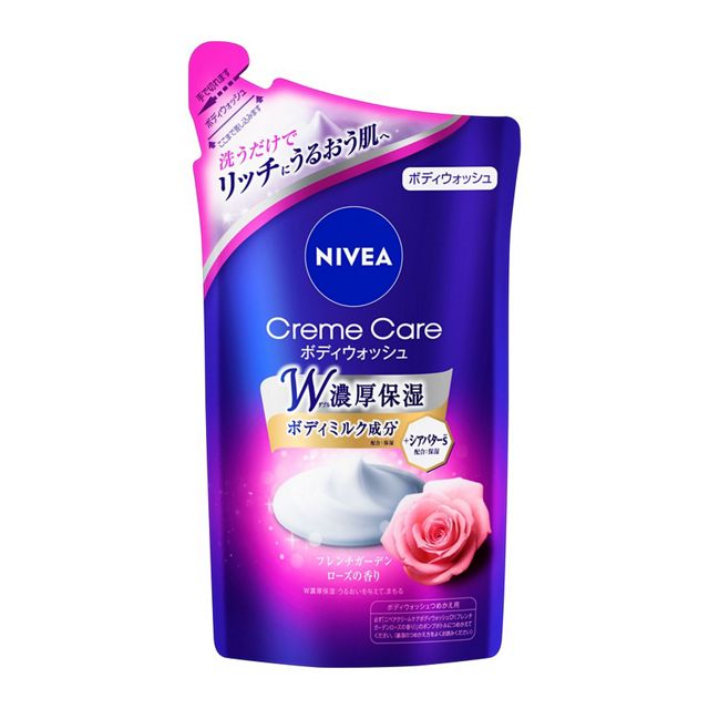 ニベア　クリームケアＢＷ　フレンチローズ　つめかえ用