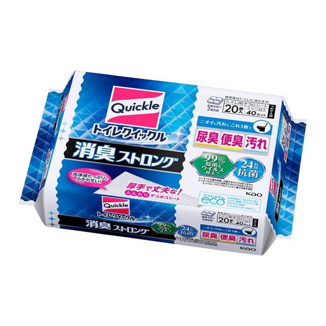 トイレクイックル　消臭ストロング　つめかえ２０枚