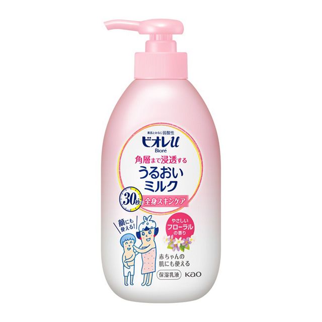ビオレｕ　角層まで浸透する　うるおいミルク　フローラル