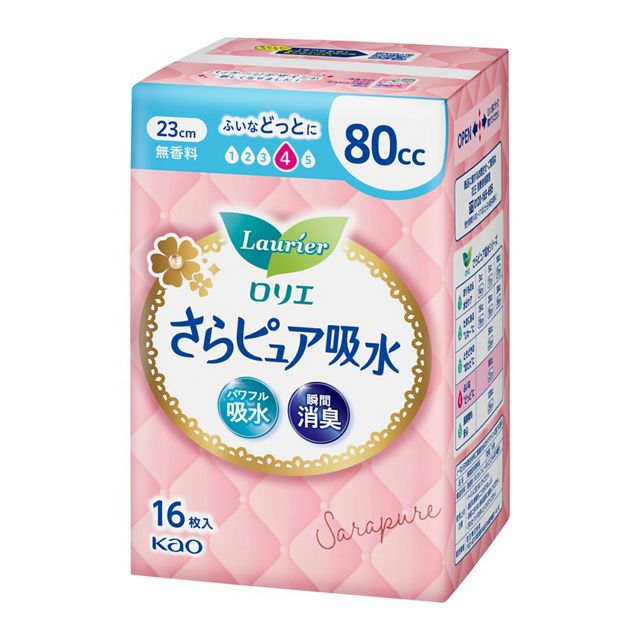 ロリエさらピュア吸水　ふんわりタイプ　８０ｃｃ