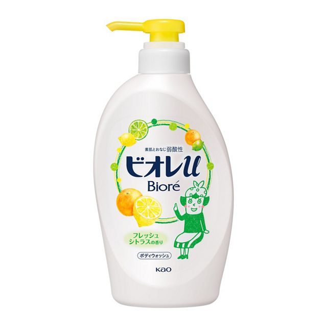 ビオレｕ　フレッシュシトラスの香り　ポンプ