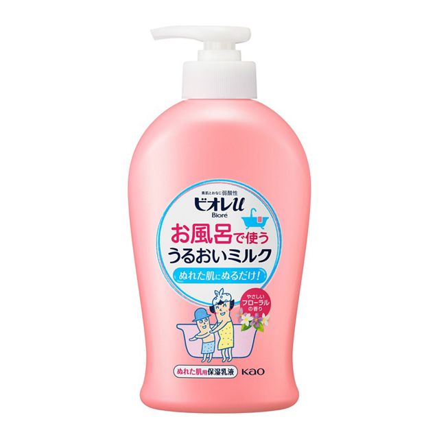 ビオレｕ　お風呂で使ううるおいミルク　フローラル