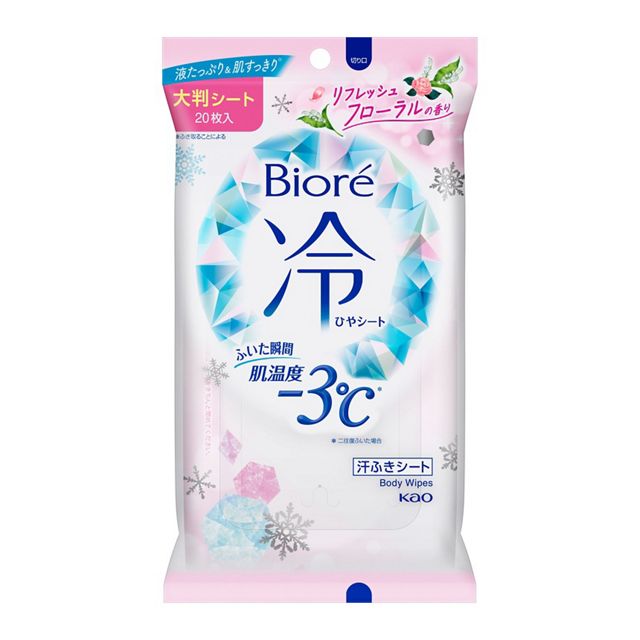 ビオレ冷シート　フローラル
