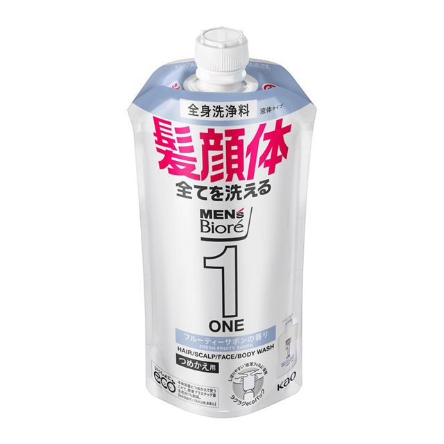ＭビオレＯＮＥ　全身洗浄料フルーティサボンの香り　つめかえ用