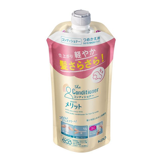 【在庫限り】メリット　コンディショナー　つめかえ用
