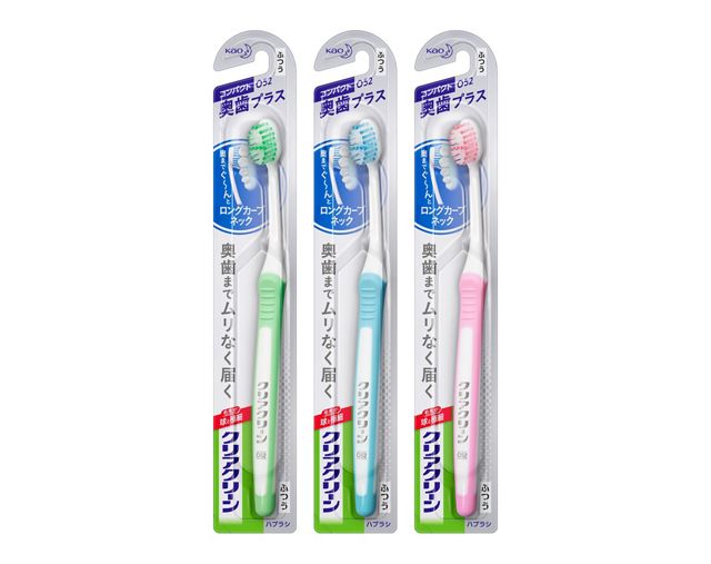 クリアクリーンハブラシ　奥歯プラス　コンパクトふつう