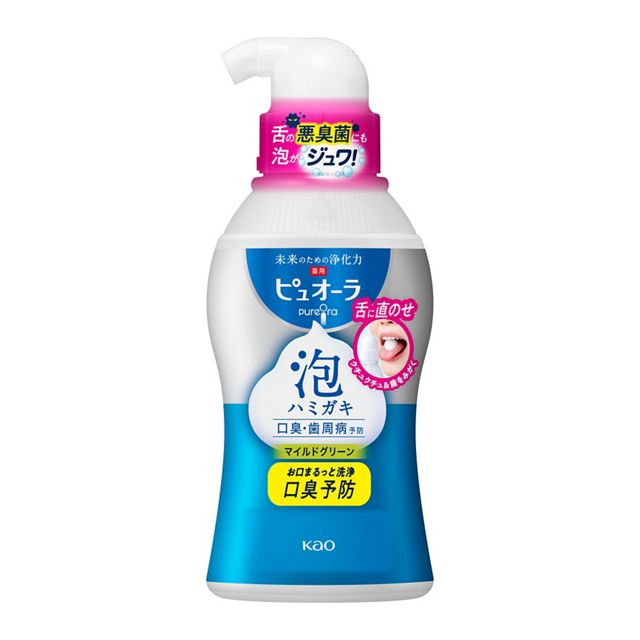 薬用ピュオーラ　泡で出てくるハミガキ　マイルド１９０ｍｌ