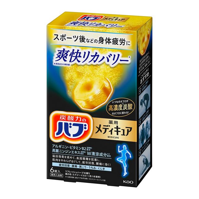 バブ　メディキュア　爽快リカバリー６錠入
