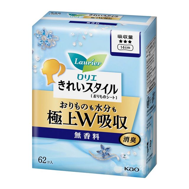 ロリエ　きれいスタイル　極上Ｗ吸収　無香料６２コ入