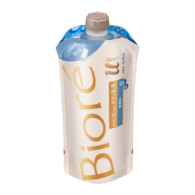 ビオレｕ　ザボディ　ぬれた肌に使うボディ乳液　無香料　つりさげパック