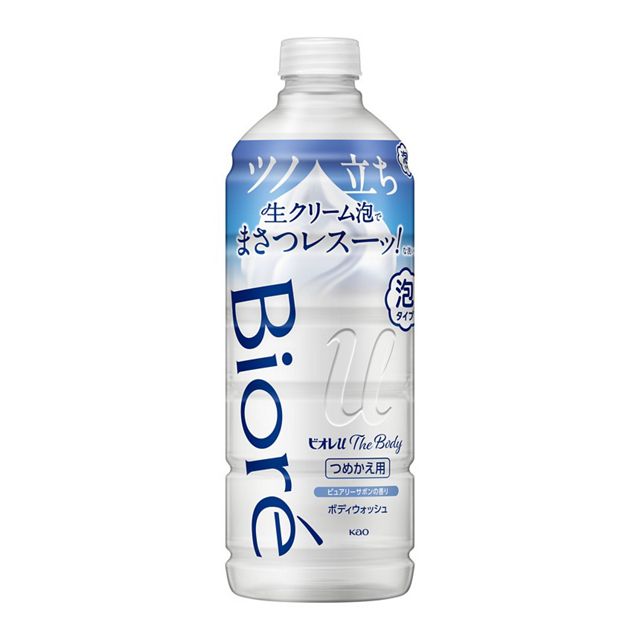 ビオレｕザボディ　泡タイプ　ピュアリーサボン　つめかえ用