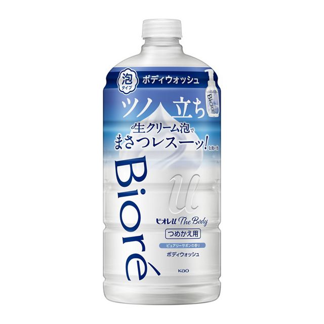 ビオレｕザボディ　泡タイプ　ピュアリーサボン　替７８０ｍｌ