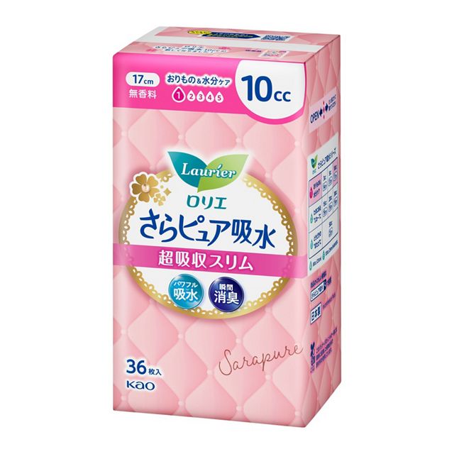 ロリエさらピュア吸水　超吸収スリム１０ｃｃ　無香料