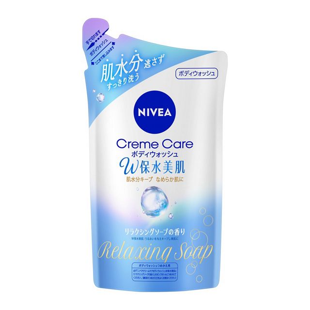 ニベア　　クリームケアＢＷ　Ｗ保水美肌ソープ　つめかえ用