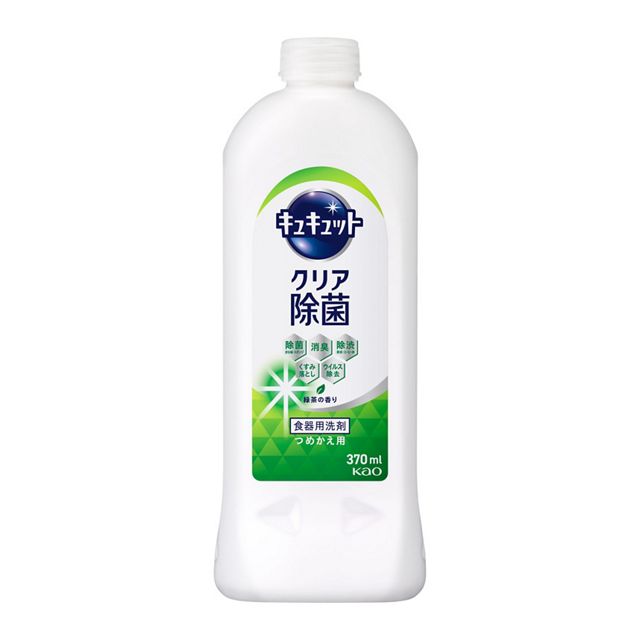 キュキュット　クリア除菌　緑茶の香り　つめかえ用