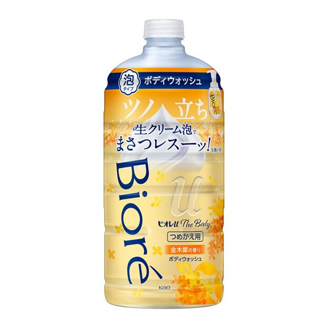 ビオレｕザボディ　泡タイプ　金木犀の香り　替７８０ｍｌ