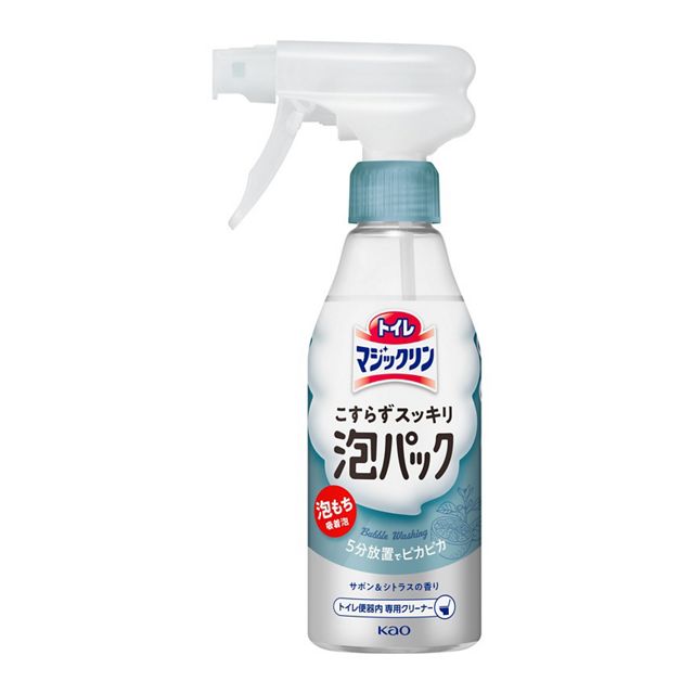 トイレマジックリン　こすらずスッキリ泡パック　サボン＆シトラスの香り　本体　３００ｍｌ