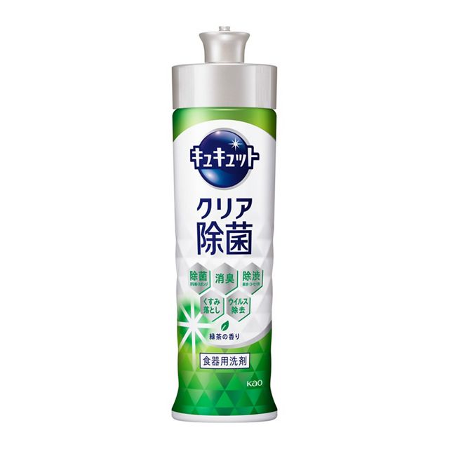 キュキュット　クリア除菌　緑茶の香り　本体