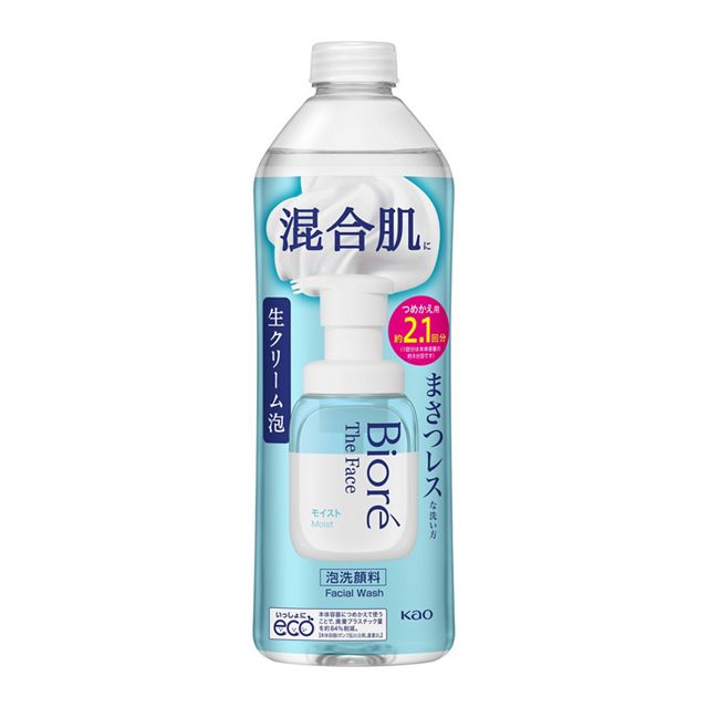 ビオレ　ザフェイス　泡洗顔料　モイスト　つめかえ用　３４０ｍｌ