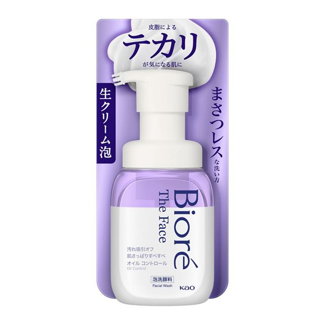 ビオレ　ザフェイス　泡洗顔料　オイルコントロール　本体