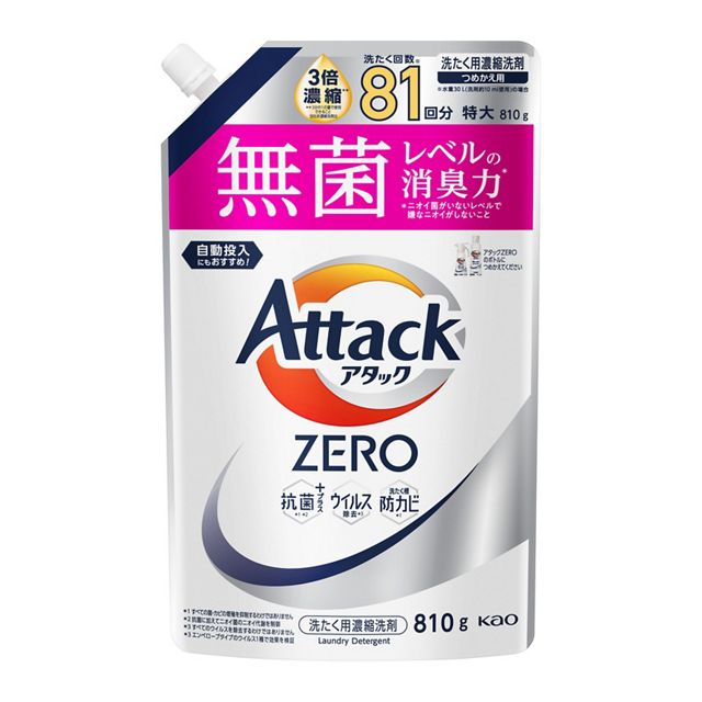 アタックＺＥＲＯ　つめかえ用８１０ｇ