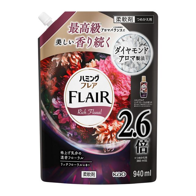 ハミングフレア　リッチフローラル　詰替９４０ｍｌ
