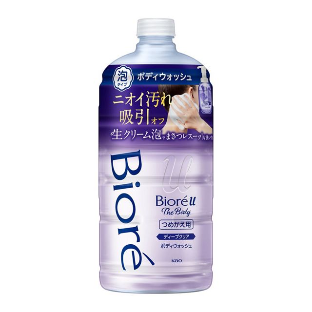 ビオレｕザボディ　泡タイプ　ディープクリア　替７８０ｍｌ