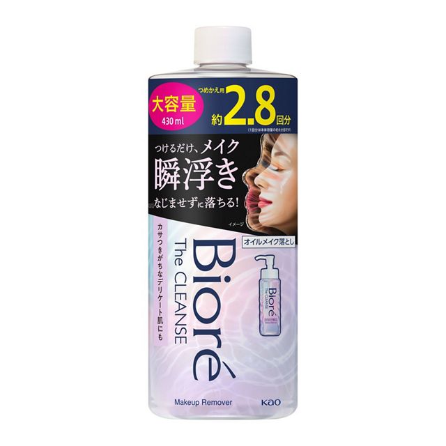 ビオレ　ザクレンズ　オイルメイク落とし　　つめかえ４３０ｍｌ