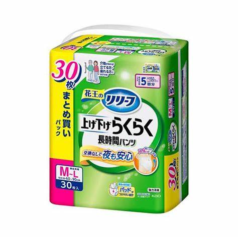 リリーフ　パンツタイプ　上げ下げらくらく長時間パンツ　５回分　ＭーＬ