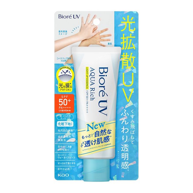 ビオレ　ＵＶ　アクアリッチ　ライトアップエッセンス