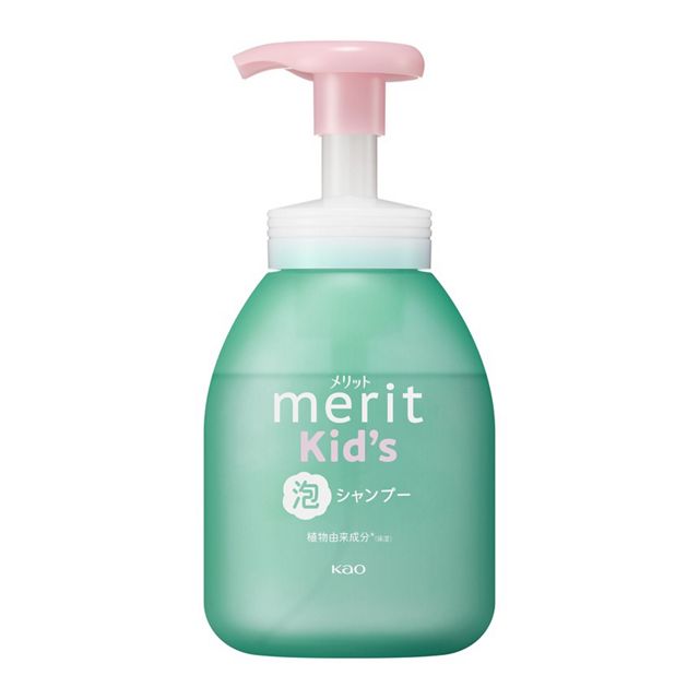 メリットキッズ　泡で出てくるシャンプー　ポンプ　３３０ｍｌ　つめかえ用２７０ｍｌ