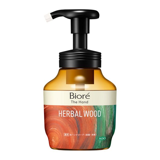 ビオレ　ザ　ハンド　泡ハンドソープ　深くて温かみのあるハーバルウッドの香り　ポンプ　２８０ｍｌ