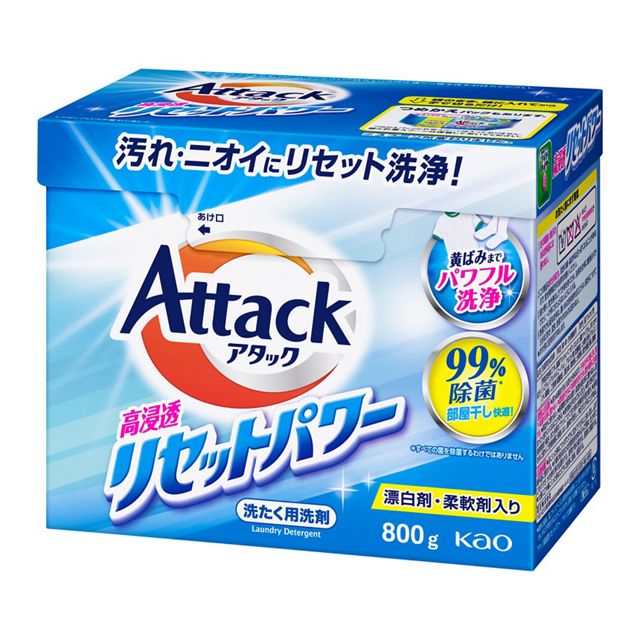 アタック高浸透リセットパワー 800g