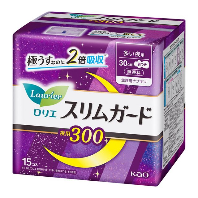 ロリエスリムガード多い夜用３００　２８コ