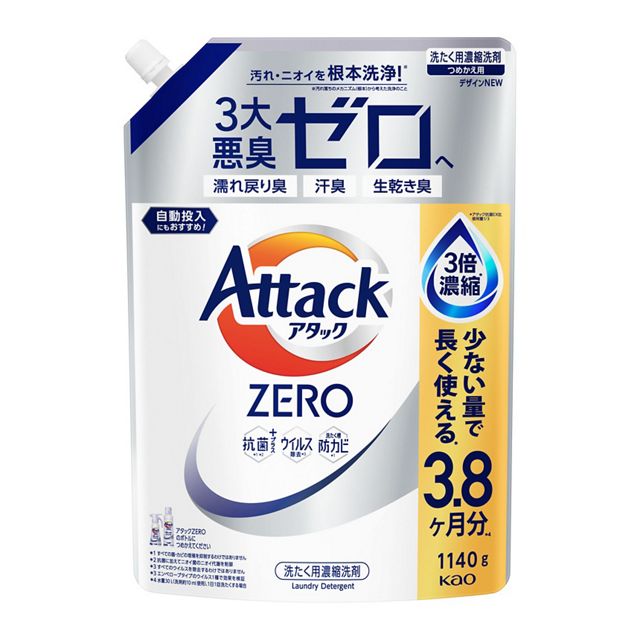 アタックＺＥＲＯ　つめかえ用　１１４０ｇ