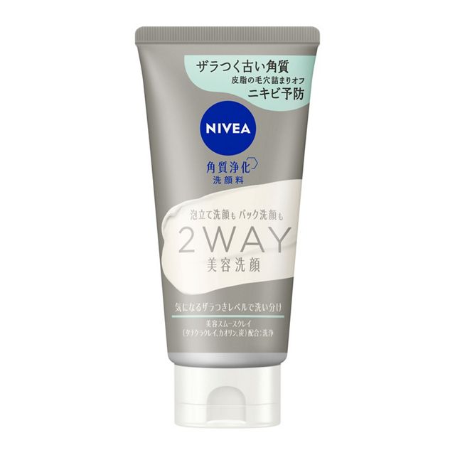 ニベア　クリアビューティー２ＷＡＹ美容洗顔　ニキビ予防　１２０ｇ